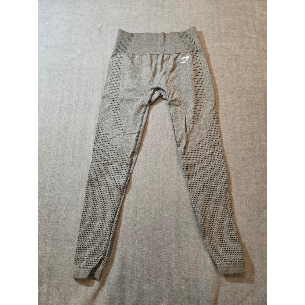 Gymshark Leggings Womens Small Gray Workout Athletisure Gym Seamless Athlete